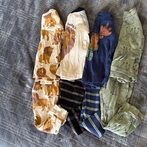 Carter's Kids Pajama Sets - Multicolor Animal Prints